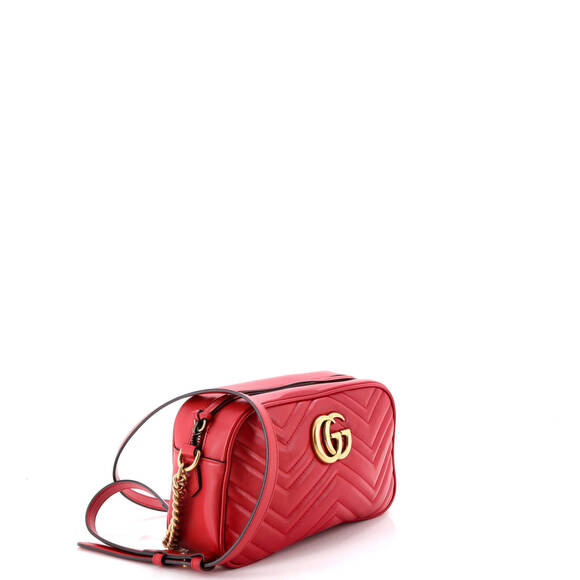 Gucci Small GG Marmont Shoulder Bag Matelasse Leather - Picture 2 of 5